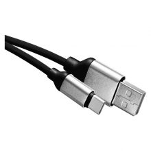 USB kabel propojovací USB 2.0 A/M - USB C/M 1m