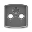 Kryt Tango 5011A-A00300 S2 zásuvky TV s vylamovacím otvorem
