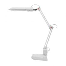 Stolní lampa ADEPT L50164-LED-BI bílá, podstavec i úchyt 8W