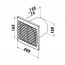 Ventilátor Vents 150 STH časovač spinač vlhkosti