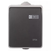 Vypínač venkovní č.7 křížový EMOS IP54 230V