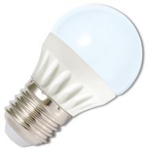LED žárovka E27/230V 5W LED5W-G45/E27/4100K studená bílá