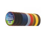 Izolační páska PVC 15/10 barevný mix 10ks