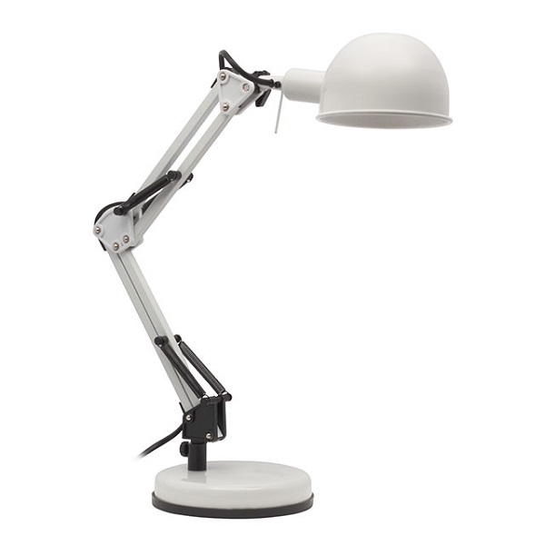Stolní lampa PIXA KT-40-W Kancelářská, bílá Kanlux