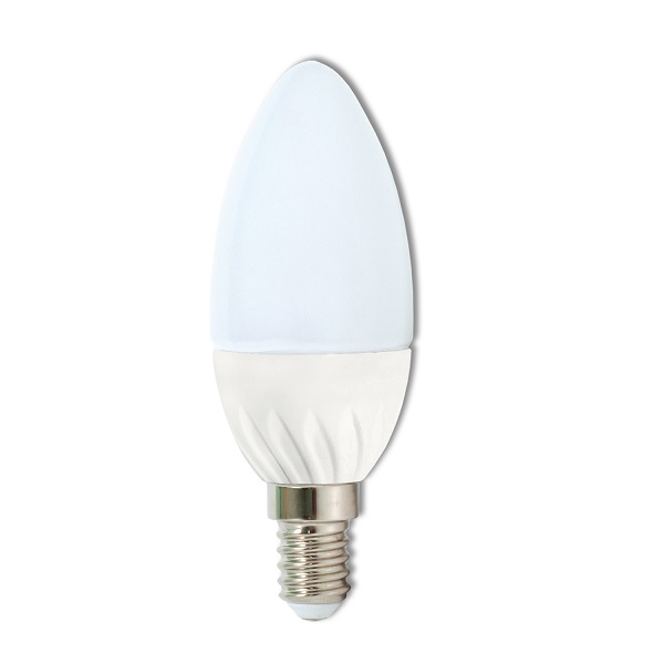 LED žárovka Svíčka E14/230V/7W LED7W/SV 2700K teplá bílá Ecolite