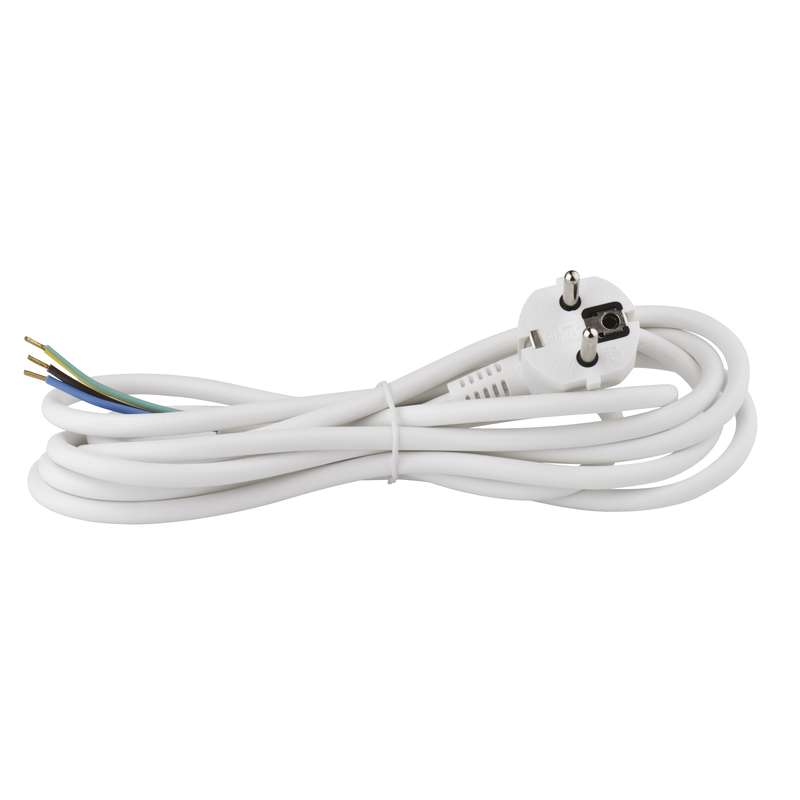 Flexo kabel 5m/3x1 bílá šňůra/PVC Emos